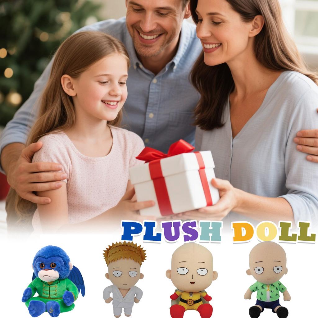 Plush Doll, Toy Gift, Cartoon , Children's Rag Doll, Children's Gift Pillow