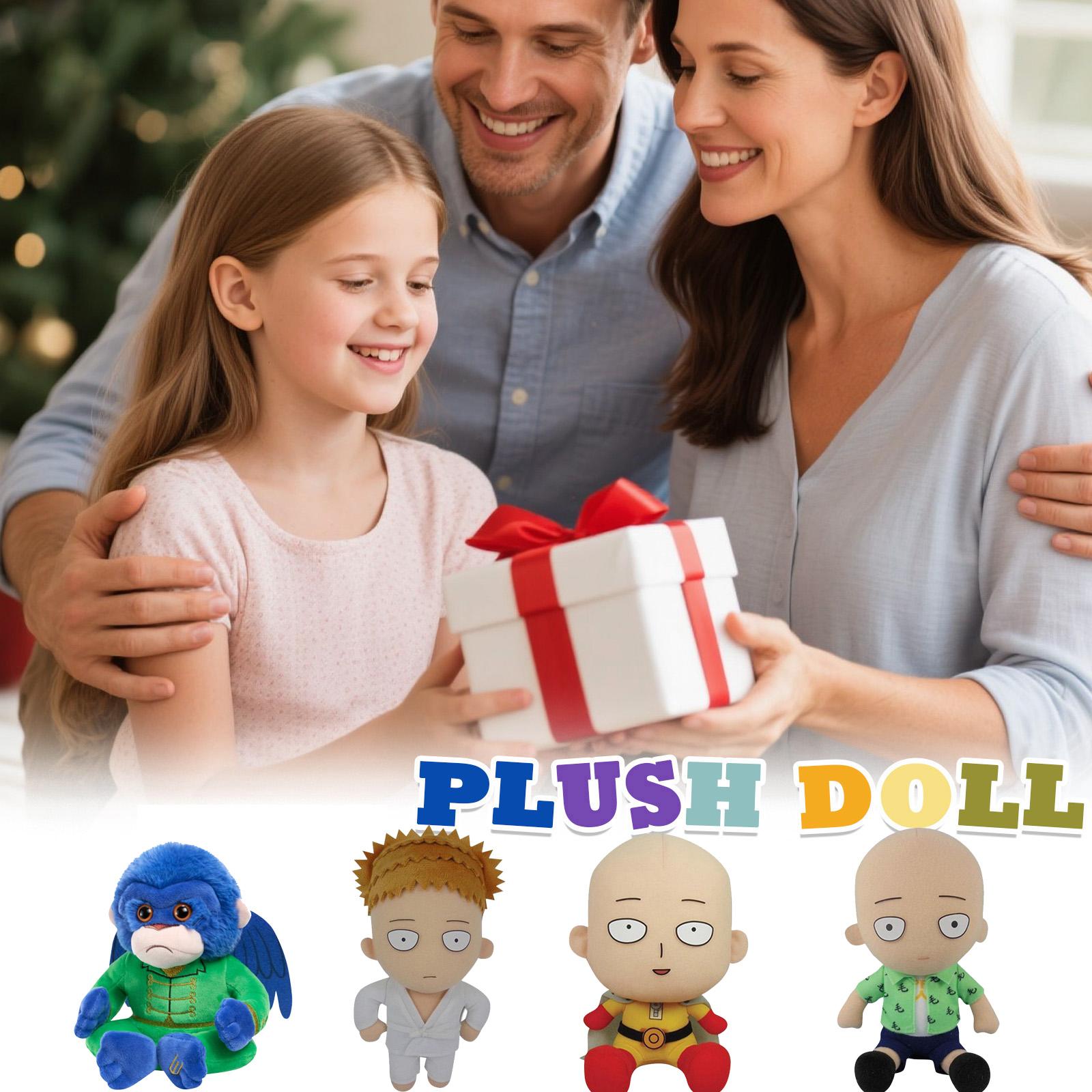 

Плюшевая кукла, Игрушка в подарок, Мультфильм, Детская тряпичная кукла, Детская подарочная подушка One Size