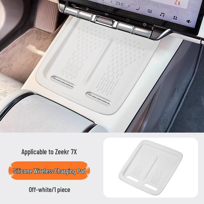 Caixas de Armazenamento Ocultas Compatíveis para 25 Modelos Zeekr 7X: Porta, Console Central, Debaixo do Assento, Apoio de Braço em Silicone