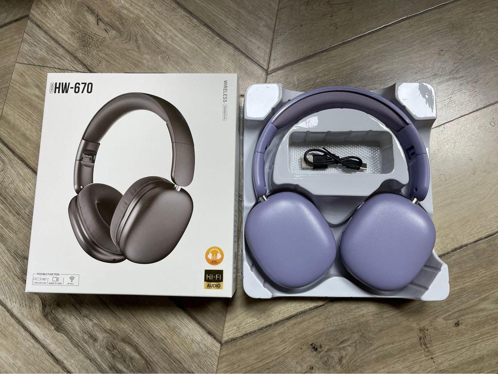 HW-670MAX Kabellose Bluetooth Over-Ear Kopfhörer