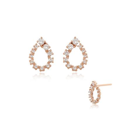 Silver Earrings Sc1098