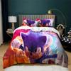 Cartoon Sonic Bedding Set, 3D Soft Duvet Cover Set 2/3pcs, All Season Comfortable Quilt Cover for Kids Boys