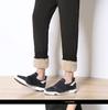 Pantaloni della tuta attillati in pelle di agnello spessa e calda, in velluto, da uomo, per autunno/inverno