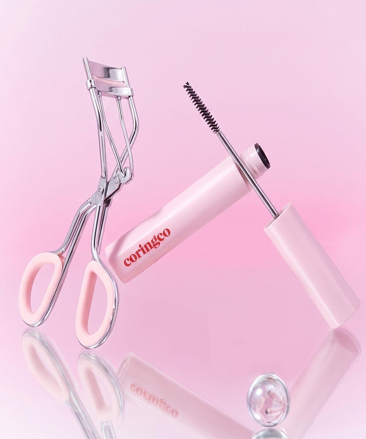 [SET] Skinny Curling Mascara + Partial Eyelash Curler 02 Choco Brown