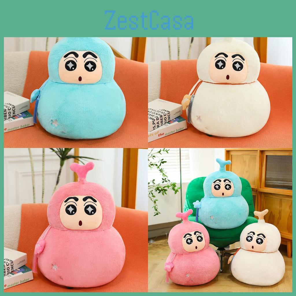 Plush Shinchan Crayon Doll With Hulu Design And Pp Cotton Filling For Gift Kids