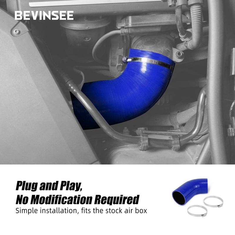 For BMW N51/N52/N52N Silicone Intake Boot, for BMW E90 E91 E92 E93 E82 E88 325i 328i 330i 125i 128i, Replace for 13717536004