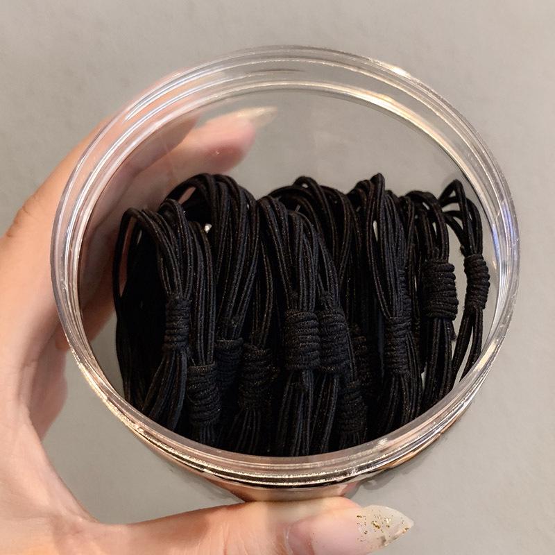 Korean Style 20-Pack Hair Bands: Chic Ponytail Accessories for Trendy Hairstyles