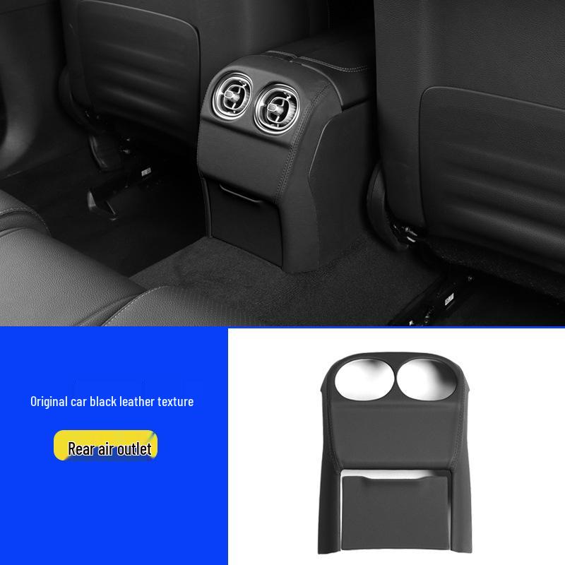 Mercedes-Benz GLC260L/GLC300 Mittelkonsolen-Schutzpanel - Kratzfestes Innenraum-Add-On.