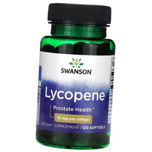 

Лікопін, Lycopene 10, Swanson 120 гелкапс (70280028) 120softgels