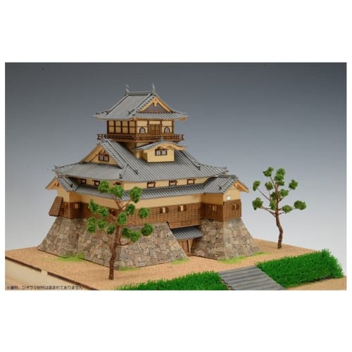 Woody Joe 1/150 Inuyama Castle Wooden Model Assembly Kit