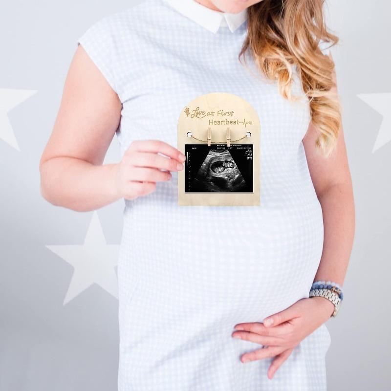 Baby Ultrasound Po Frame Sonogram Picture Frame Pregnancy Gift Baby Announment Keepsake For Couples New Moms Dady