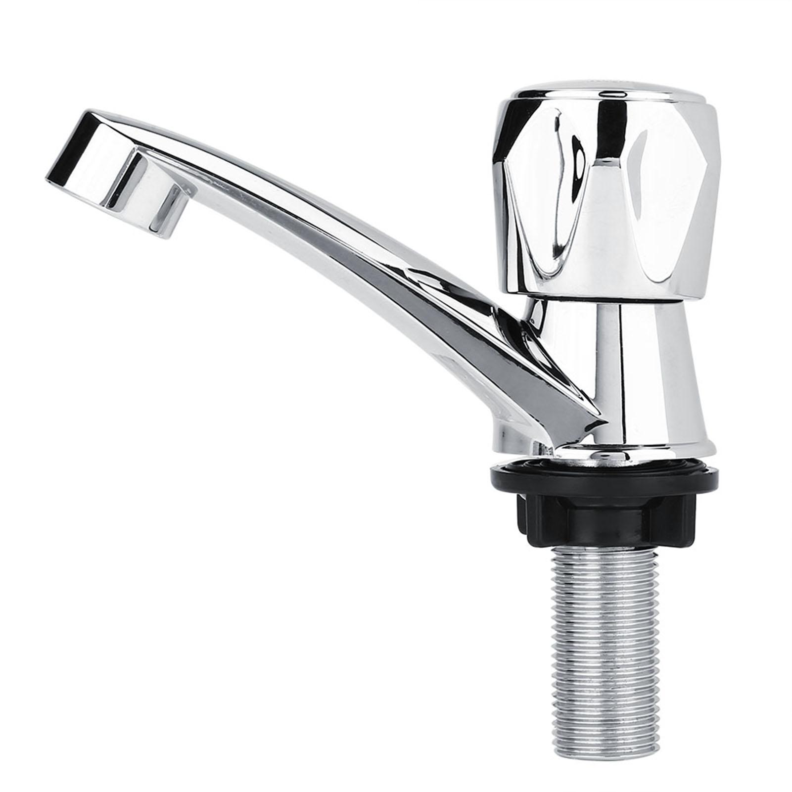 

ABS Plastic Single Cold Faucet Water Tap Bathroom Basin Kitchen Sink Accessories Type 2