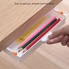2Pcs Plastic Adhesive Under Cabinet Storage Boxes Under Desk Drawer Organizers Household Organization Tool