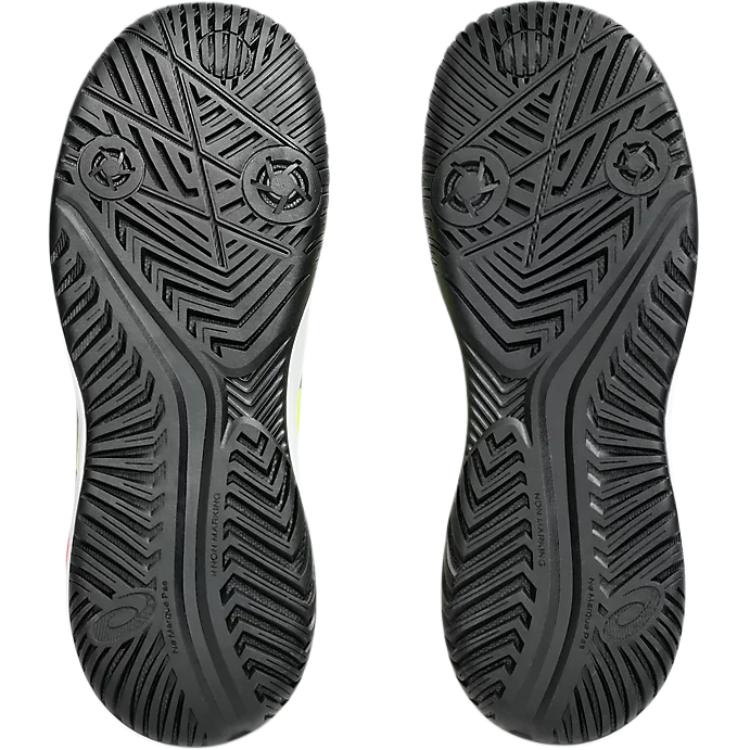 Asics Gel Resolution 9 GS Safety Yellow Black Kids Sneakers 1044A067-750