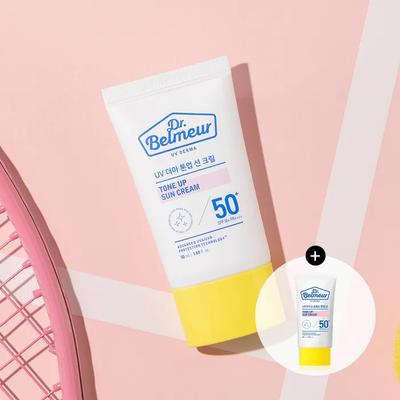 [1+1] Dr. Belmer UV Derma Μη Κωμωδογόνος Αντηλιακή Κρέμα Τόνωσης 50ml
