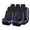 5 Seats Football Embroidery Car Seat Covers Polyester Fabric Honeycomb Seat Covers Universal Fit Most Car Suv Truck