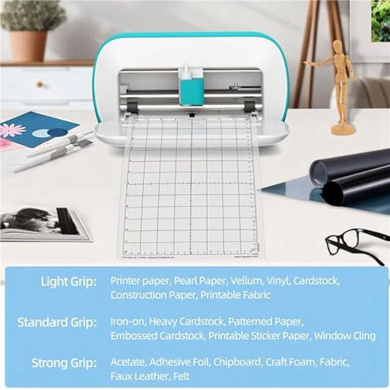 Premium-Cutting Mats For Silhouette Portrait(15 Pack) 12X8in Cutting Mats Replacement For Silhouette Cameo Accessories