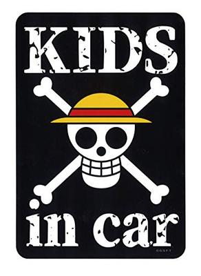 General Sticker LCS-523 One Piece Straw Hat Crew KIDS In Car Sticker Pack of 1