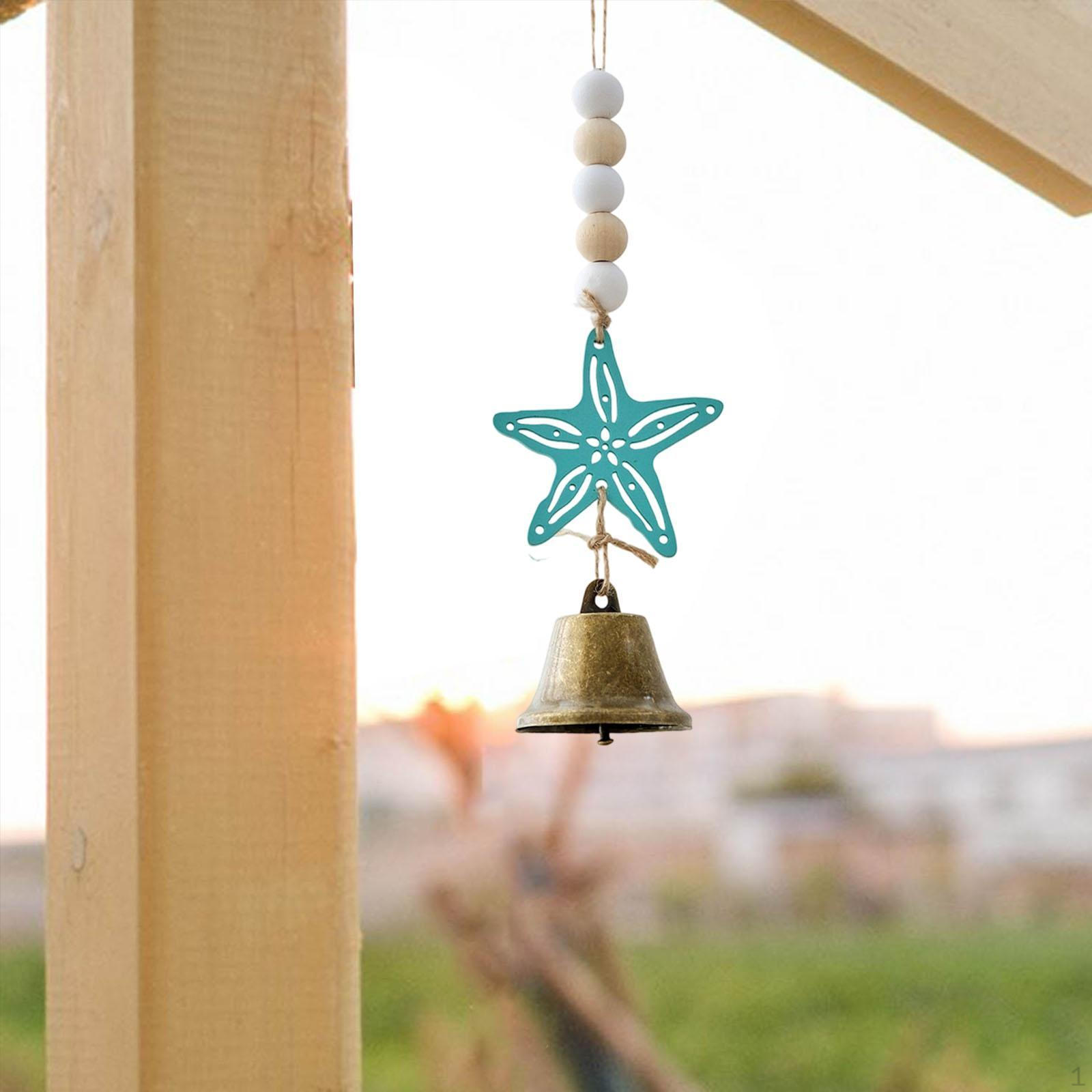

Cartoon Sea Wind Chime Hanging Ornament Gift Modern Pendant Windchime Bell for Garden Patio starfish