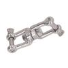 304 Stainless Steel Double Jaw Shackle Rustproof Universal Jaw Anchor Connector for Hardware