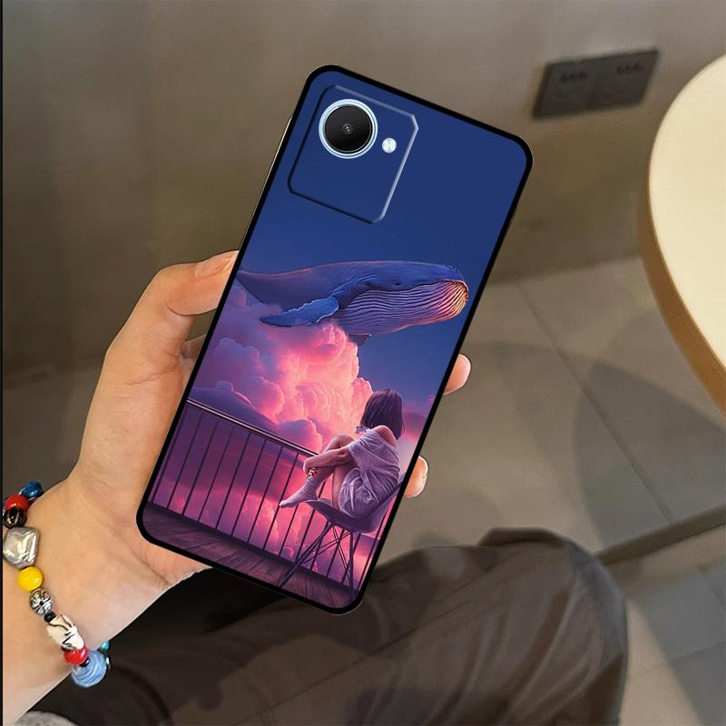 

Flying Whale Magical Case For Realme C53 C55 C51 C25 C63 C61 C65 C67 C71 C75 GT6 GT7 Pro 11 12 13 14 15 Pro Plus Realme 15