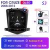 9.7" Android 12 Carplay Car Radio for Chevrolet Cruze J300 2008 - 2012 Multimedia Player 2 Din GPS Stereo DVD Head Unit