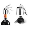2 Pcs Wine Stopper Stainless Steel Wine Bottle Stopper with Silicone Seal  Reusable Beverage Preserver Freshness Keeper