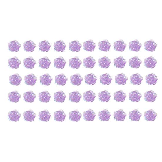 

Изысканные стразы для дизайна ногтей, блестящая смола, не выцветающая L светло-фиолетовый