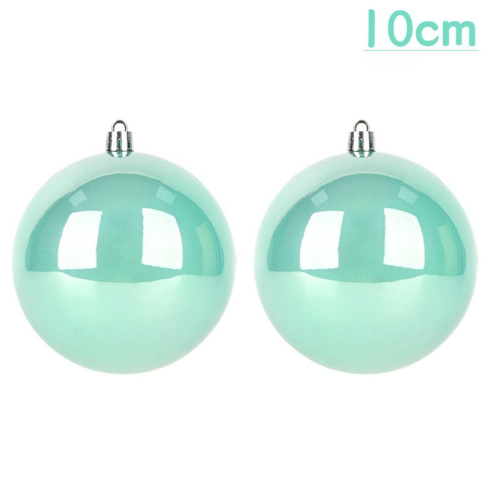 Nuova Pallina di Natale Grande 10cm Ornamenti di Natale Colorati Sfere di Natale Ciondolo Albero di Natale