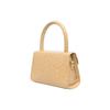 By Far Mini Mina Series Crocodile Embossed Vintage Flap Leather Phone Bag Handbag Crossbody Bag Mini Women bags Light-Yellow 21PFMINAFLXCCESMA