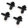 Durable-4Pcs Universal Car Vehicle Interior Door Courtesy Light Lamp Switch Button Part 700836705970 For Car Door Courtesy Light