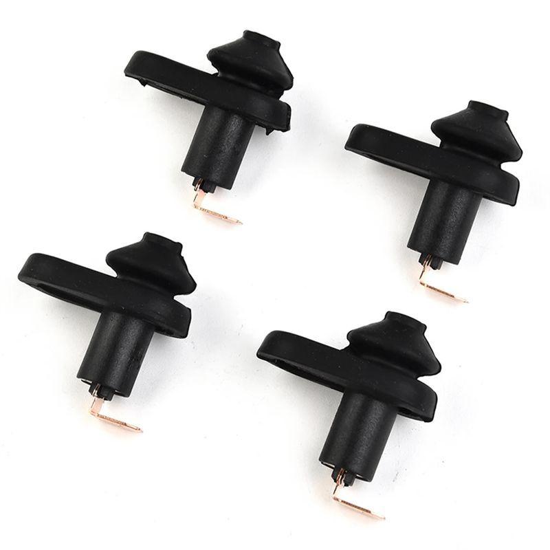 Durable-4Pcs Universal Car Vehicle Interior Door Courtesy Light Lamp Switch Button Part 700836705970 For Car Door Courtesy Light