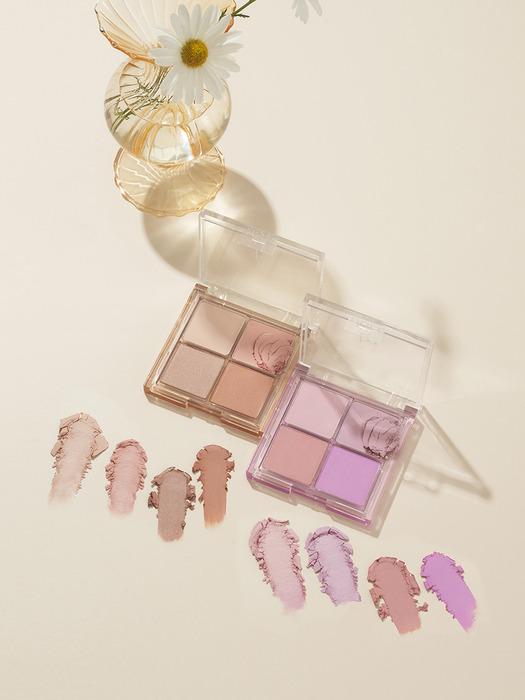 Beaube [2-piece Set] Mix-and-match Cheek Palette (optional)