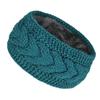 Wide Headbands Fleece Hair Accessories Women Cable Knitted Warm Turban Headwrap Thick Chunky Ear Warmer Crochet Hairbands Bandanas Hair Accessories