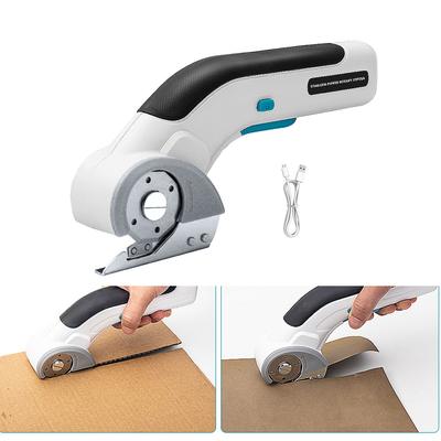 3.6V Cordless Electric Scissors Rechargeable Fabric Cutting Machine Sewing Shear Carpet Trimmer Carpet PVC Leather Cutting Tools