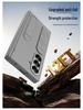 Samsung Z Fold7 Phone Case with Wristband, Pen Slot, Hinge Cover, and Screen Protection