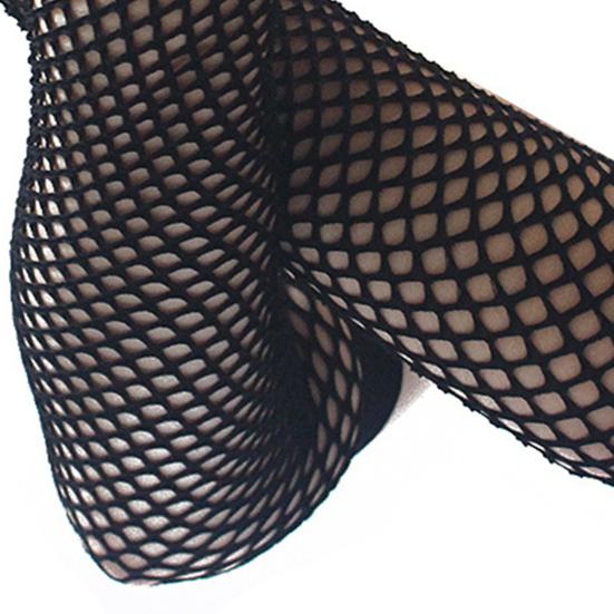 1 par høye elastiske fiskenetthansker Armdeksel Nylon albuelengde Halvfinger nettinghansker Kostymetilbehør