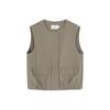 Women's Cotton Workwear Sleeveless Vest Jacket