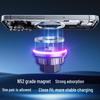 Magnetic Phone Car Mount with Cooling, Heating & 15W Wireless Fast Charging for Air Vent Navigation