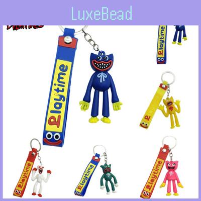 Cute Poppy Playtime Keychain Toy Huggy Wuggy Doll Pendant Bag Charm For Kids