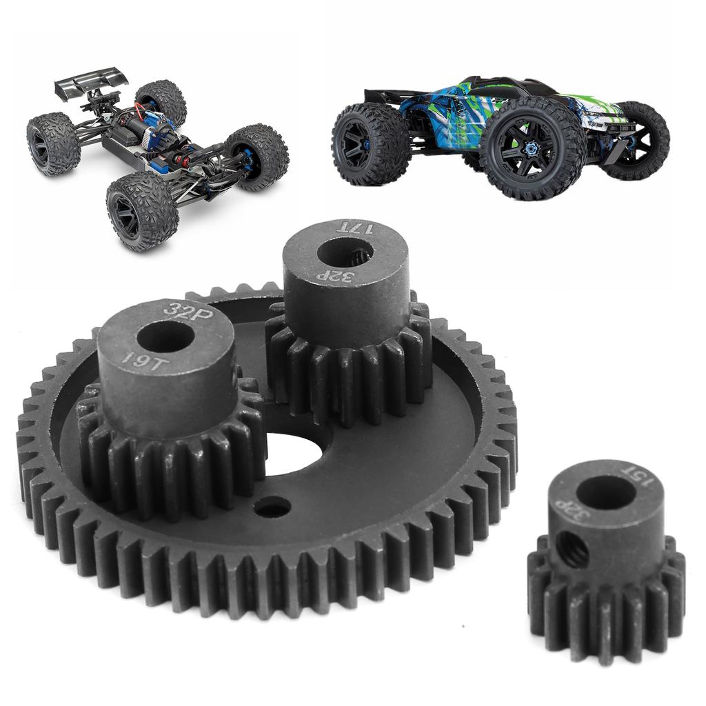 Main Gear 15t 17t 19T Motor Gear RC Car Accessories Fit for Traxxas Slash  E Revo  T Maxx