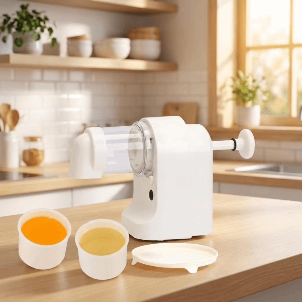 Detachable Automatic Smoothie Maker Large Capacity Cordless Ice Shaver Household Use