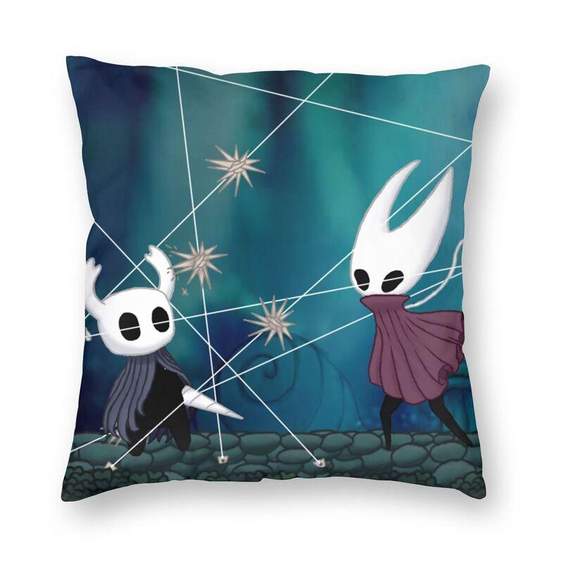 Hollow Love Cushion Cover 45X45 Home Decorative Print Hollow Knight Throw Pillow Case For Car Double-Sided Cojines Decorativos