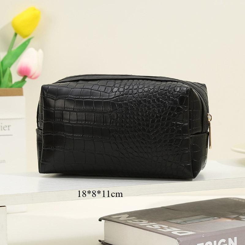 Simple Travel Large Capacity Makeup Bag Cosmetic Storage Pouch Toothbrush Wash Bag Storage Case