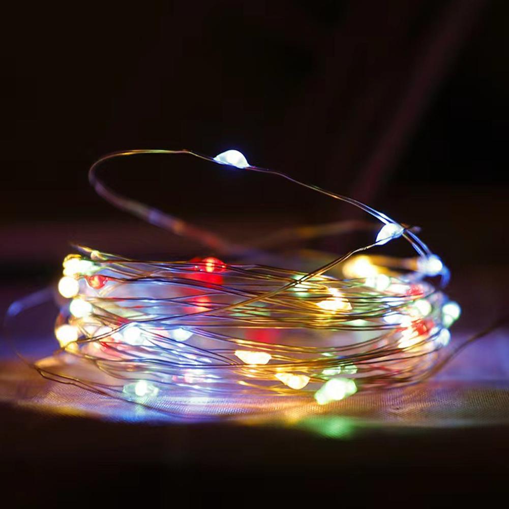 2M 20 Led Strings Copper Wire Christmas Wedding Party Decoration LED String Fairy Lights #470298