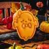 5Pcs Halloween Themed Cookie Cutter Set Halloween Biscuits Molds Set Eerie Specters Shape Biscuits Silicones Molds