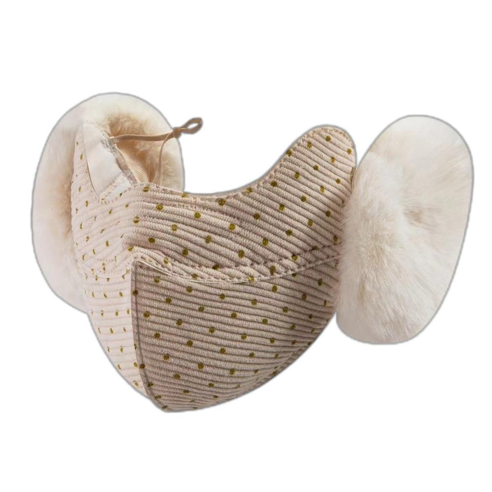 Windproof Fleece Winter Mask Autumn Winter Cycling Earflap Simple Thermal Earmuffs Mask