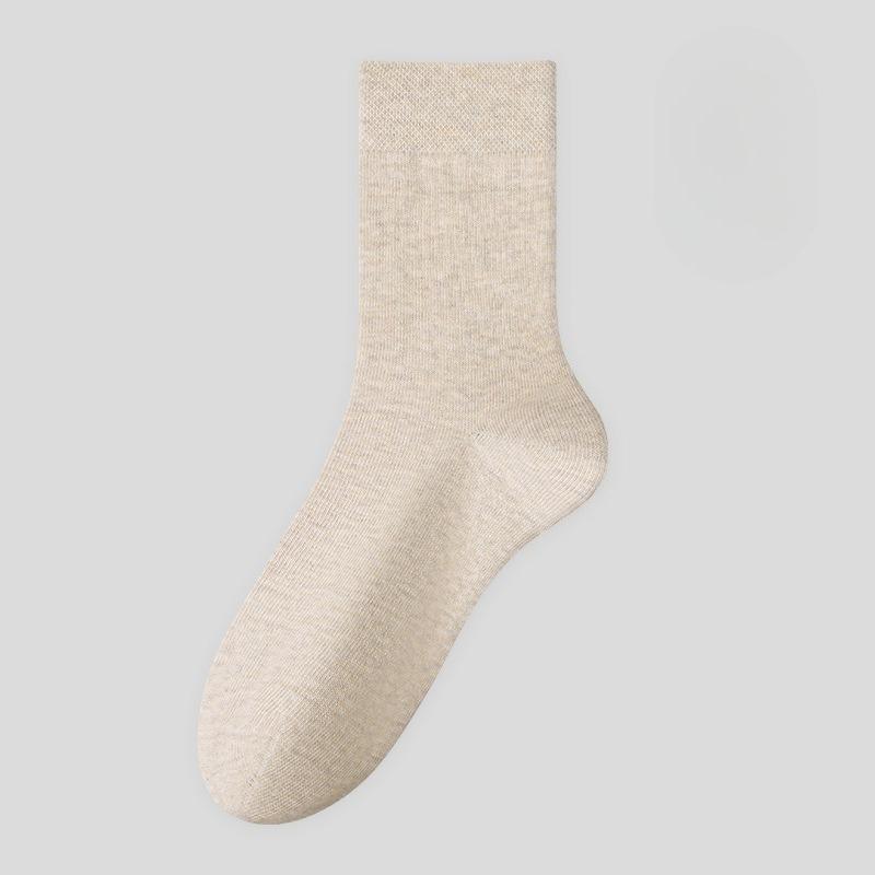 Women's Mid-calf Socks, Thick and Warm Long Calf Socks for Autumn and Winter, Sweat-absorbing and Odor-proof Postpartum Socks