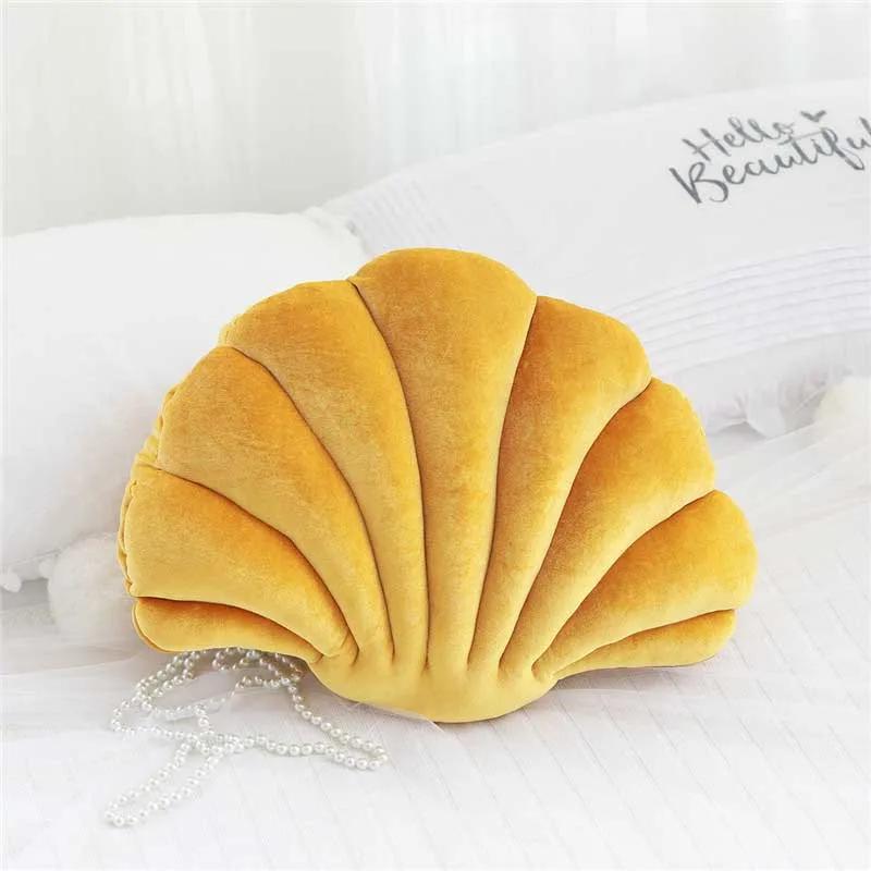 Simulation Sea Shell Plush Pillow Children's Doll Throw Pillow Girls Birthday Gift Home Decoration