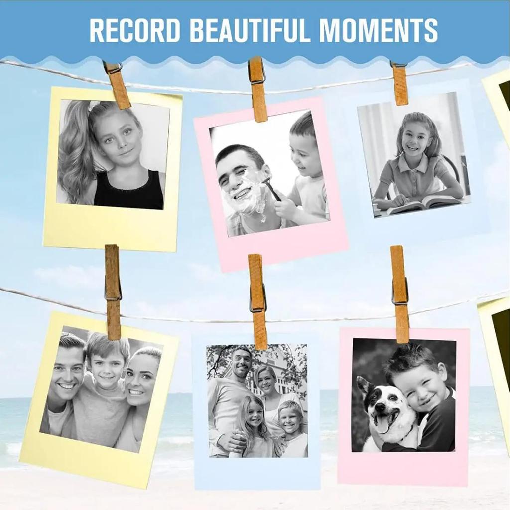 Rolă de hârtie termică color 57*30mm, hârtie foto pentru chitanță note pentru mini imprimantă portabilă